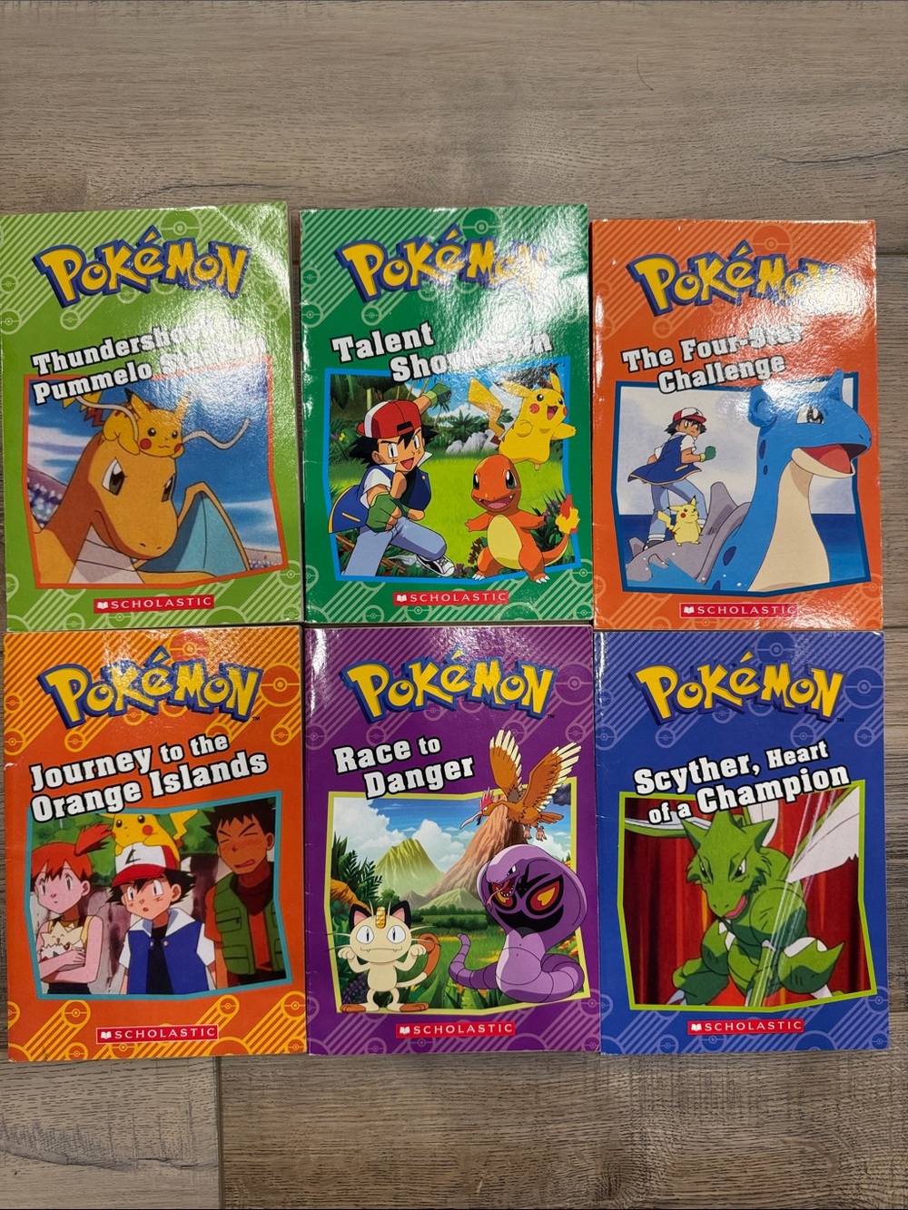 6 Pokemon Books